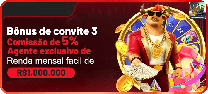 coroawin — card com CTA e reforço de bônus, com ênfase em benefício imediato, pensado para conectar o visual às